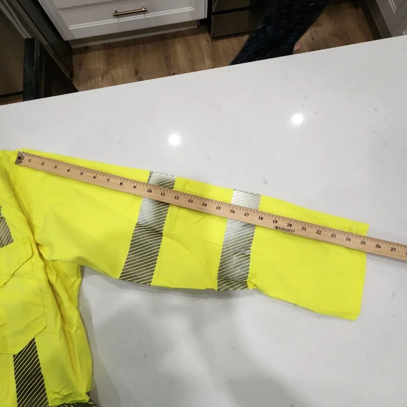 National Safety Apparel X-Large Hi-Vis Yellow And Black VIZABLE® FR Cotton/Nylon - Picture 14 of 16